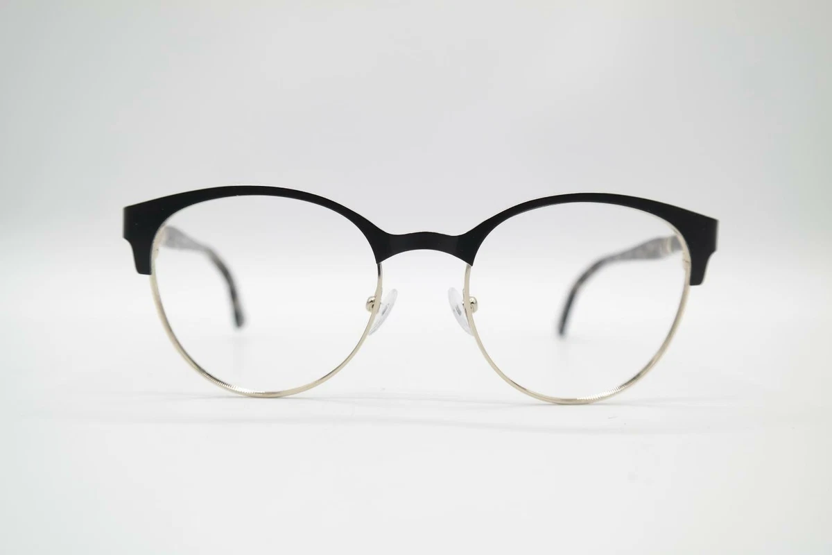 Eyes and More Mirabelle 181 Noir Argent Braun Ovale Monture Lunettes Neuf