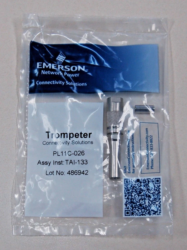 Trompeter Patch Plug Solder Contact, Crimp Shield PL11C-026 - 10108462 - Image 2 of 2