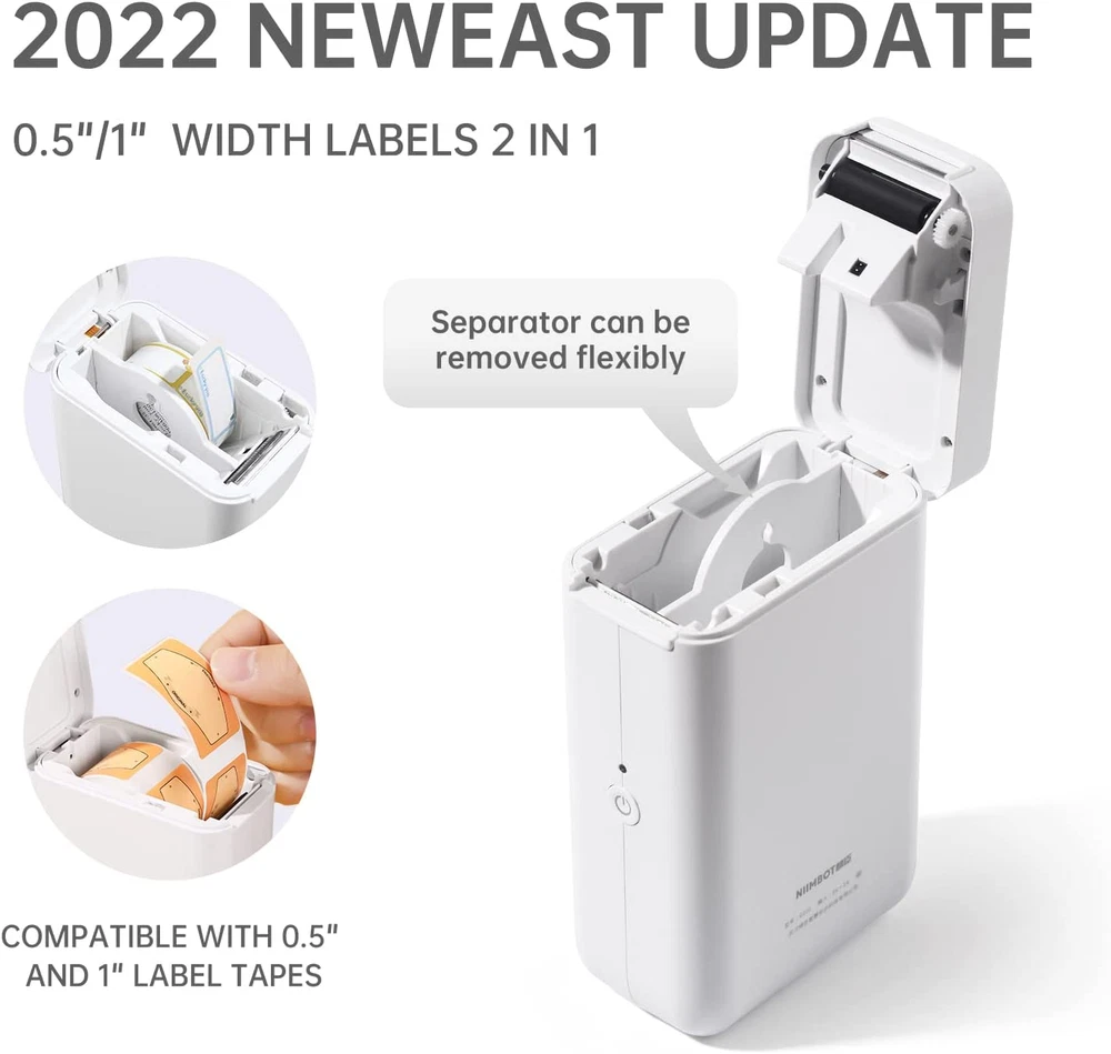 Label Maker Machine D101 Label Printer Tape Included Portable Wireless Connectio Label Maker Machine D101 Label Printer Tape Included Portable Wireless Connectio