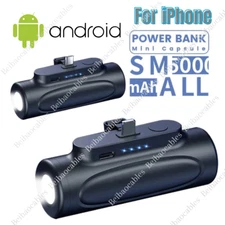 Portable Charger 5000mAh UltraCompact Power Bank Battery Pack For iPhone/Android