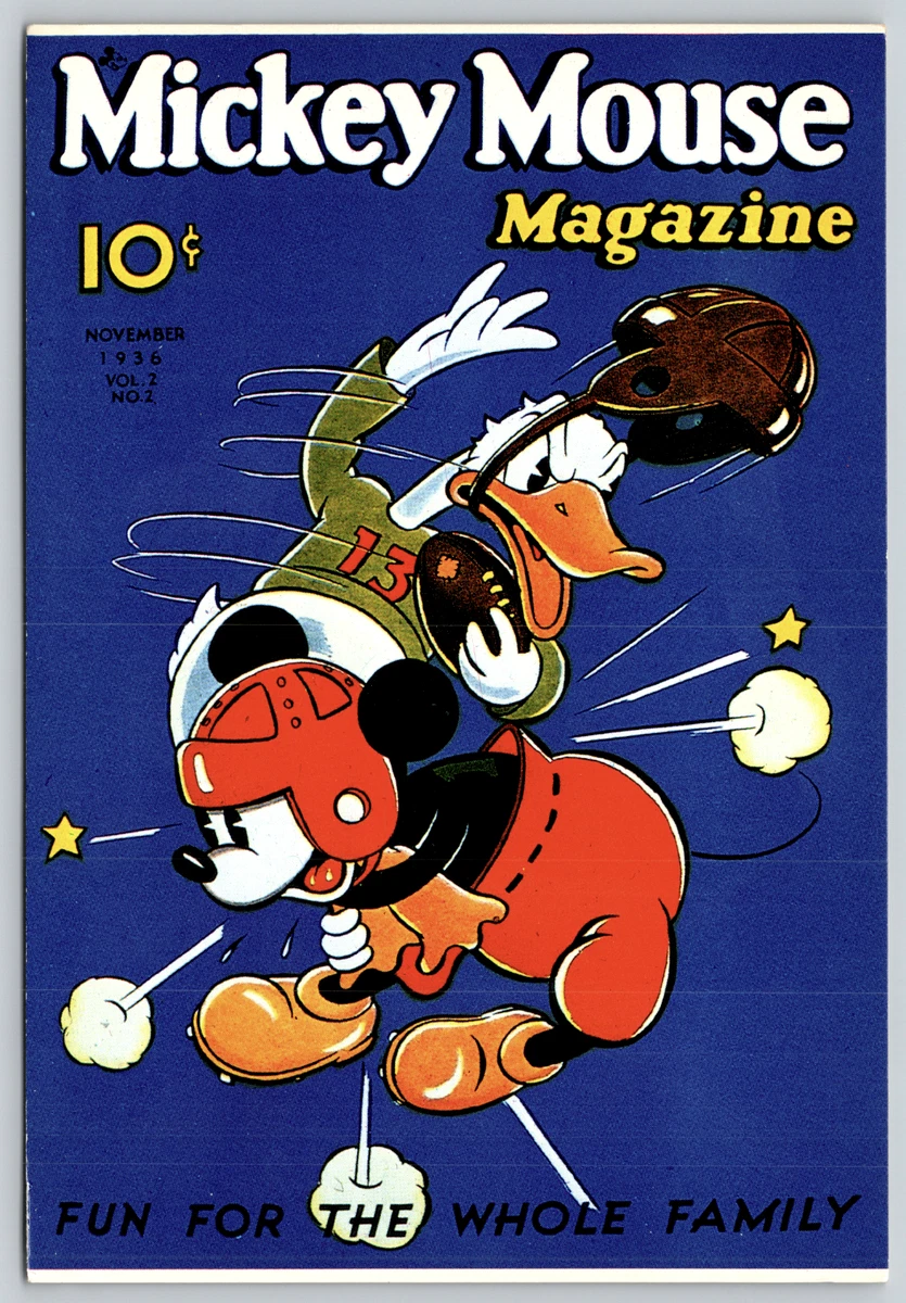 mickey magazine（ドナルド） Amazon.com: Ceaco - Disney - Thomas Kinkade - Mickey