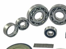 FIT FOR VESPA ENGINE BEARINGS & OIL SEAL KIT VBB VLB GT SPRINT RALLY SUPER VBA