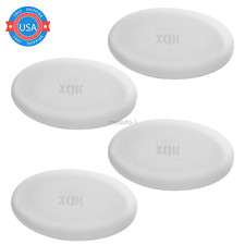 4 Pack 2472-828 Oval Gray Snap-in Spa Pillow ...