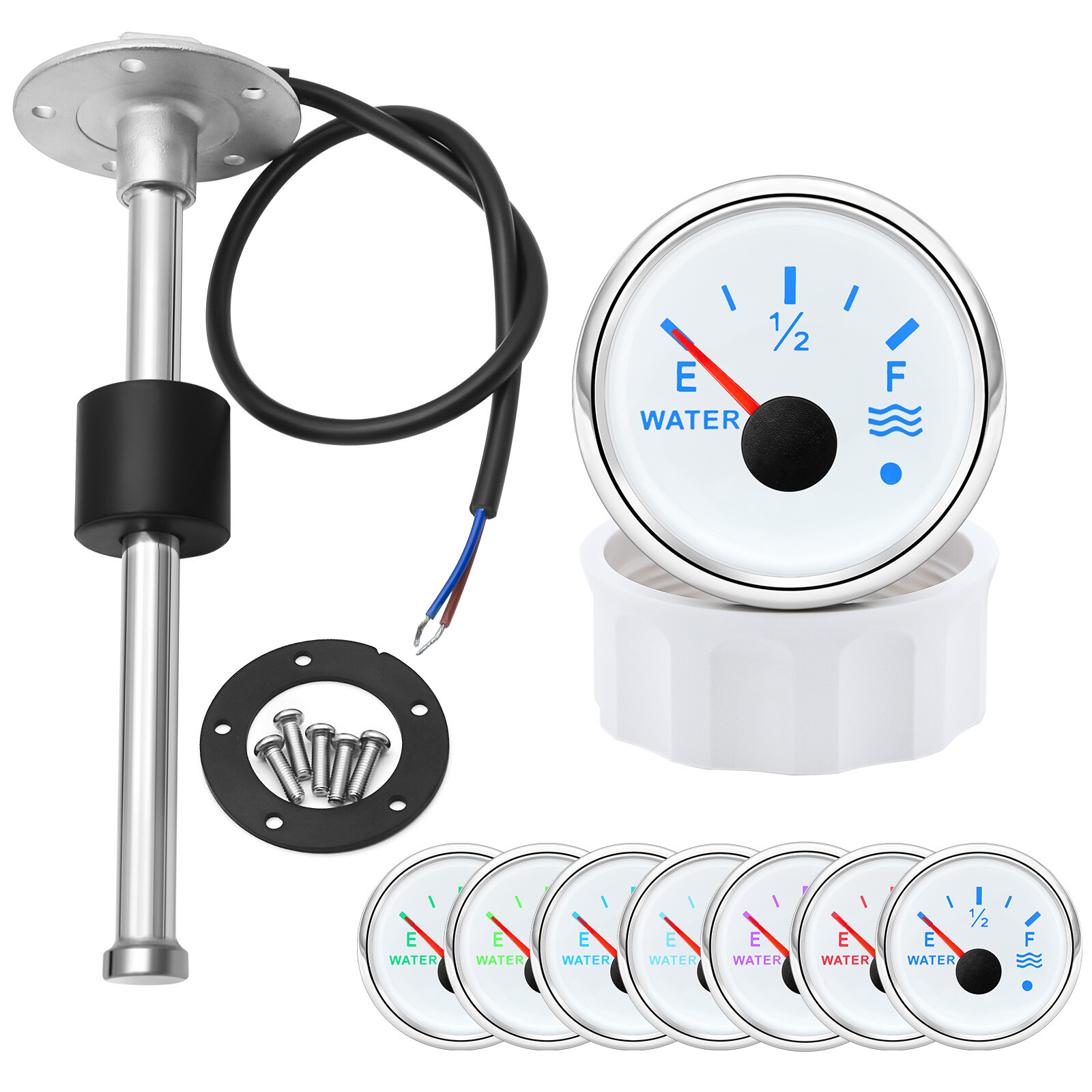 100mm1000mm Marine Boat Water Sending Unit Tank Level Sender Sensor 24033ohms eBay