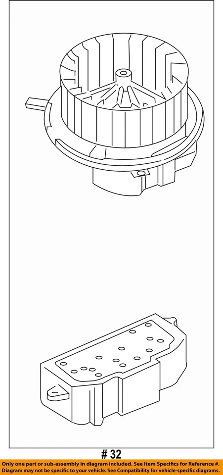 Motor de soprador HVAC usado serve: 2012 Volkswagen Passat grau A - Imagem 4 de 4