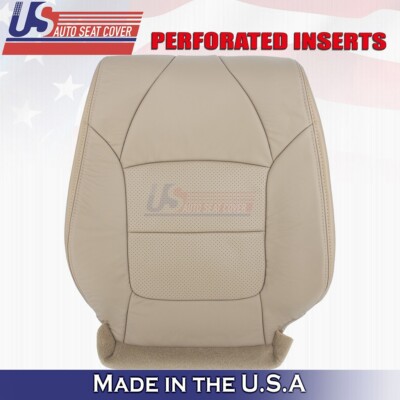 2002 2003 For Acura TL Type S Front Driver Side Top Leather Seat Cover Tan