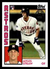 2019 Topps 1984 Topps Baseball Rookies Myles Straw #84R-MS - Houston Astros