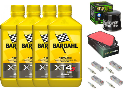 KIT/INSPEKTION HONDA/CBR/1000 RR 4L BARDAHL XT4-S 10W50 ÖLFILTER LUFT ZÜNDKERZEN