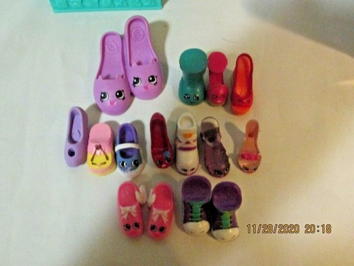 Shopkins Zapato Deslumbrante Moda Spree Juego 10 Bolsas de Compras 16 Zapatos - Imagen 6 de 7