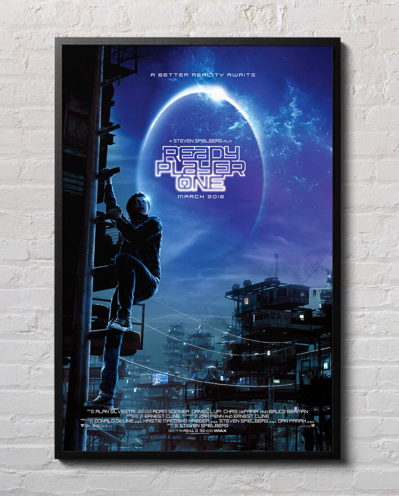 Ready Player One 2018 Movie Poster 24x36 Borderless Glossy 18095