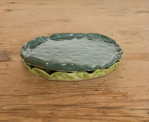 Handmade Ceramic Side Plates, set of 2, pretty, colourful, practical - Picture 9 of 10