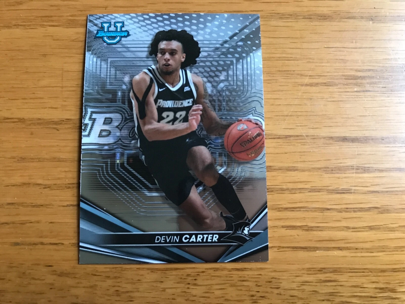 Devin Carter trading card