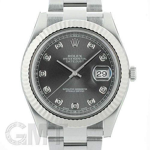ROLEX Datejust 116334G Dark Rhodium 