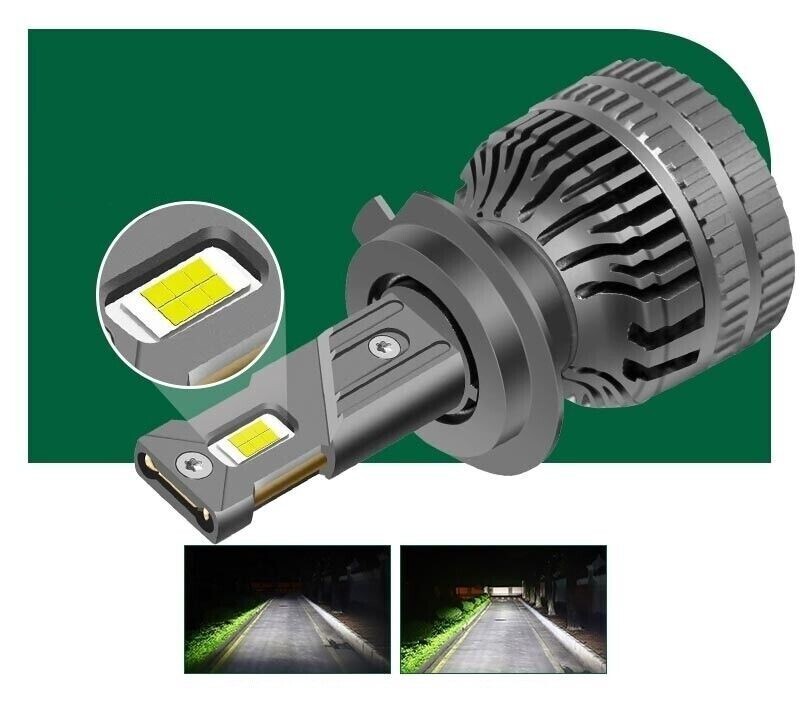 Kit LED H7 No Errore 120W 13000 Lumen CANBUS 6000k Luci LED Auto - Miniatura 9