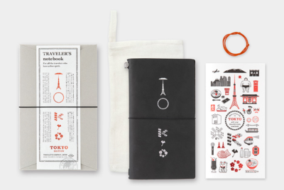 ON CLOUD NINE TRAVELER'S notebook 2020限定 NEW 2024 TOKYO EDITION TRAVELER'S Notebook Black Cover Sumo Ginza