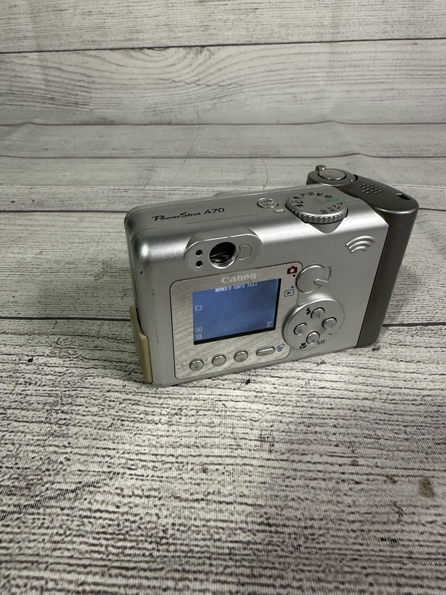 ■完動品 Canon PowerShot A70 コンパクトデジタルカメラ Amazon.com : Canon PowerShot A70 3.2MP Digital Camera w/ 3x