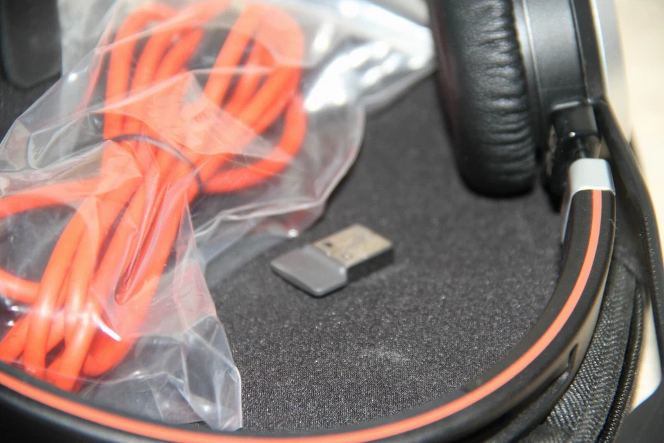 Jabra Evolve 65 MS Mono, Dongle 370, Ladekabel, Tasche (6593-823-309), neuwertig - Bild 3 von 4