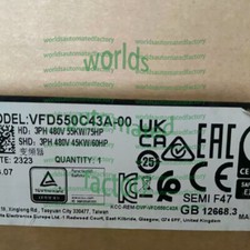 1PC NEW Delta VFD550C43A-00 Inverter Frequency Converter