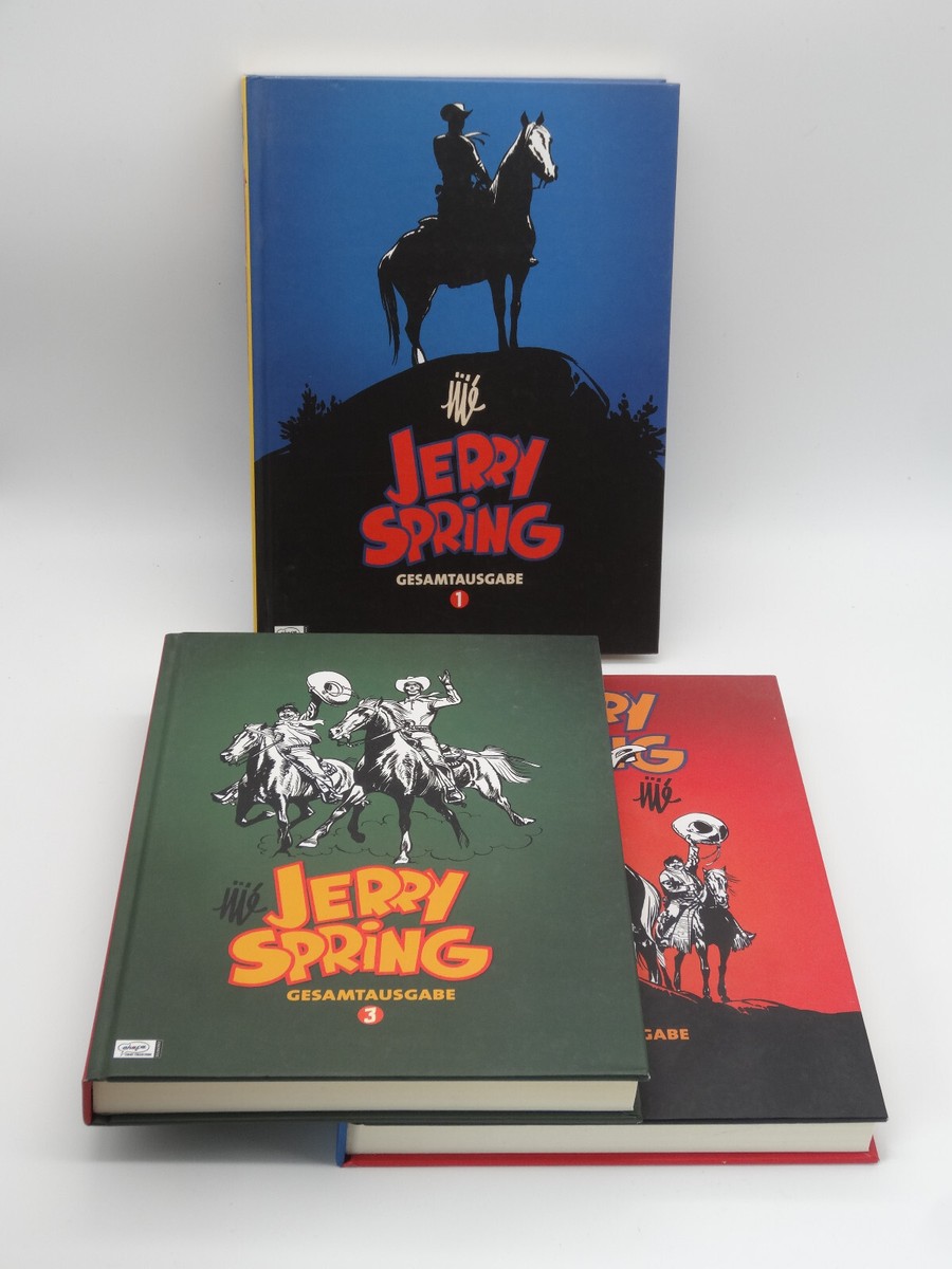 Jerry Spring Nr. 1,2,3, Hardcover Gesamtausgabe Ehapa 2010 1