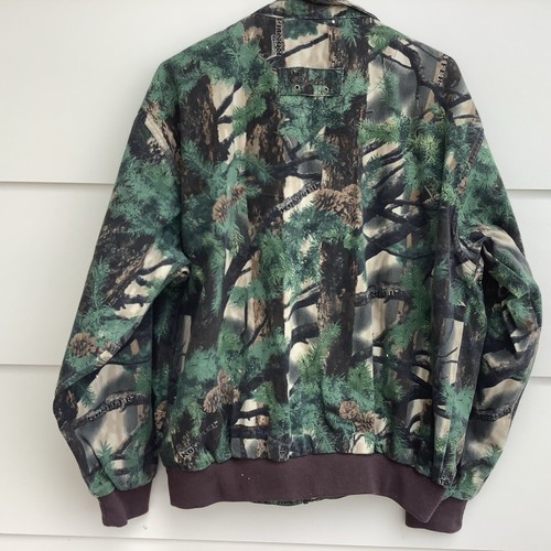 Cabela's Seclusion 3D Konifer Pines Camo Print Jacket Men's Size Large Regular - Picture 7 of 8