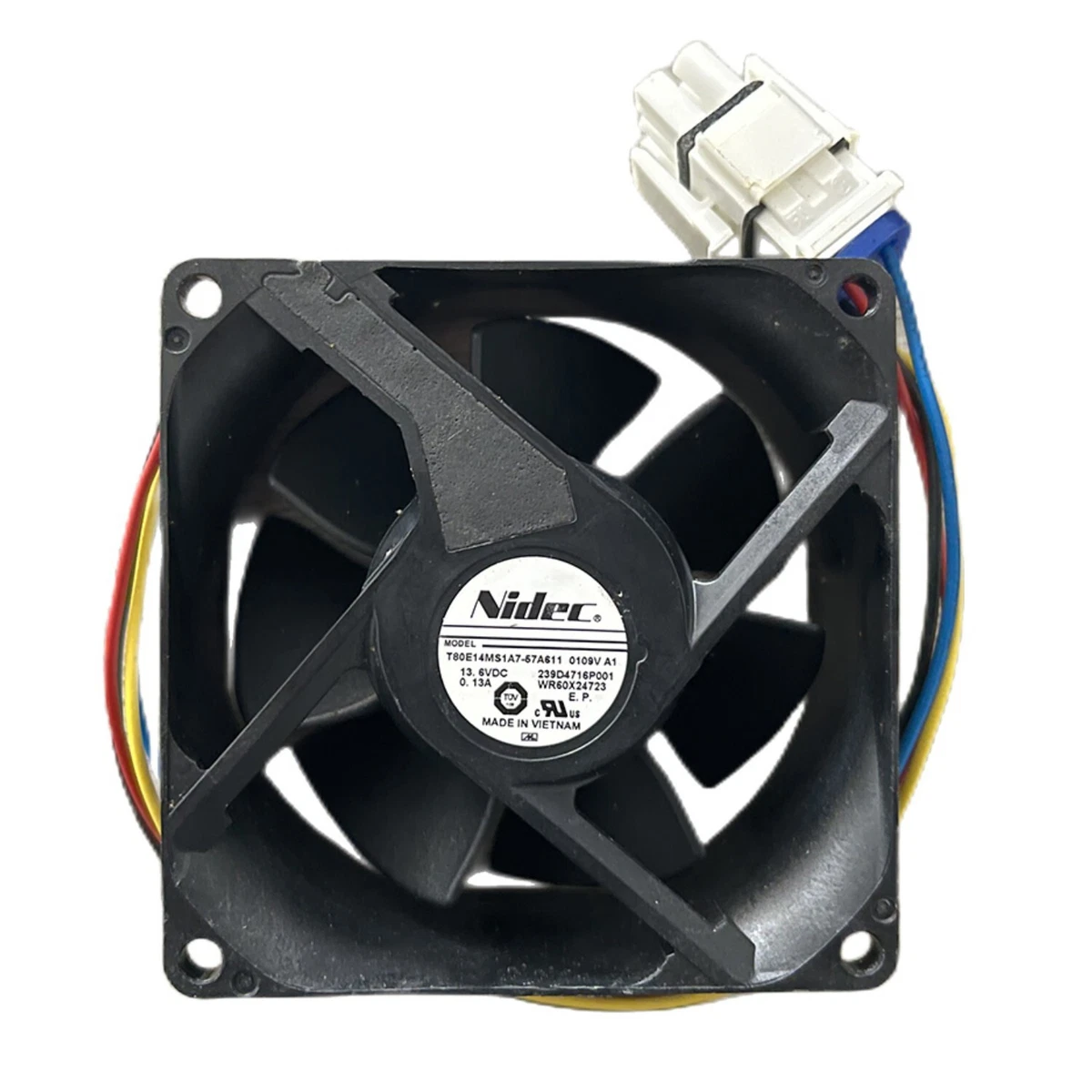 For GE Refrigerator Evaporator Fan Motor WR60x26866 WR49x25197