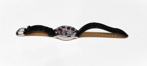 Betsey Johnson Glitzy Glam Skull Watch with Pave Crystal Accents - Picture 4 of 17