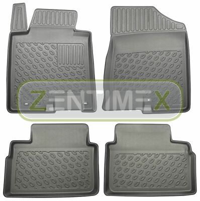 Premium-3D-TPE-Gummifußmatten für Kia Pro Cee'd Pro Ceed Vision 2 JD Schräghec4D