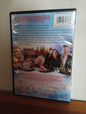 Mrs. Miracle (DVD, 2009) James Van Der Beek Doris Roberts Erin