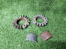 HONDA FOUR CB 400 500 PIASTRA CORONA FASCETTA ATTACCHI MARMITTA