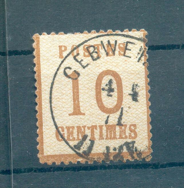 NDP ALSACE 5Id COLOR Postmarked BPP Stamp 150EUR (R1441