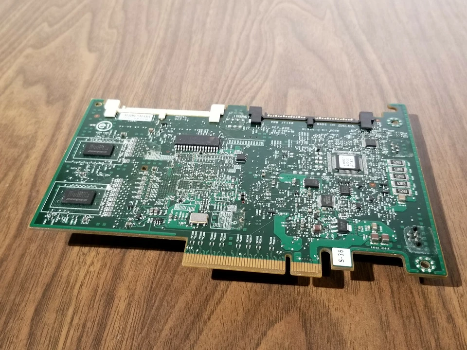 DELL PERC 6i SAS RAID Controller 0T954J T954J DELL POWEREDGE SERVER - Image 2 of 3
