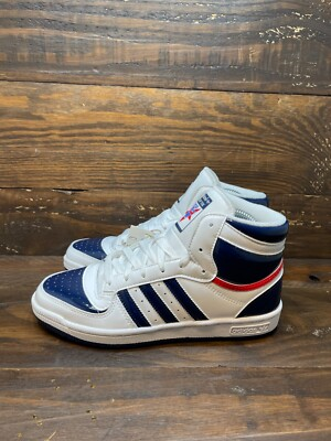 #ad Adidas Top Ten RB Hi Women Basketball Shoes White Blue FX9813 NEW Multi Sz $49.50