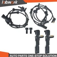 Labwork 4Pcs Wheel Speed Sensor Font Rear Left /Right 2012-17 For Jeep Wrangler