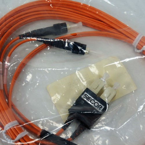 New Anixter Siecor FG-2277 12 FT Fiber Optic Cable - Picture 3 of 3