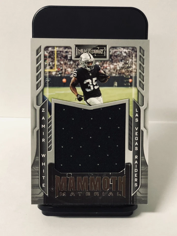 2022 Panini Playbook ZAMIR WHITE /199 Mammoth Material #110/199 - Image 2 of 4