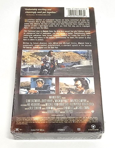 Clint Eastwood VHS 10-Lot Dirty Harry Unforgiven Magnum Force See Pics! - Picture 14 of 24