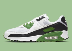 Nike Air Max 90 CHLOROPHYLL WHITE GREEN BLACK CT4352-102 sz 7 Men Running  Retro | eBay