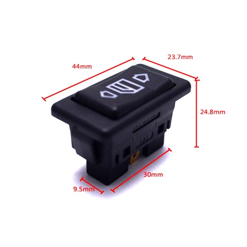 6 Pin DC 12/24V Car Electric Power Controller Window Switch Button Car Universal - Picture 12 of 13