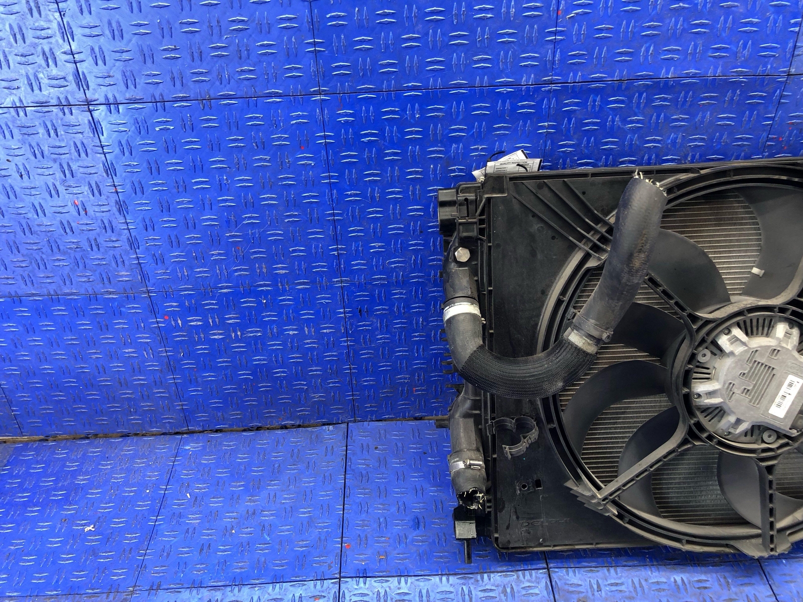 2014 2017 MASERATI QUATTROPORTE 3.0L MAIN & AUXILIARY RADIATOR CONDENSER FAN SET