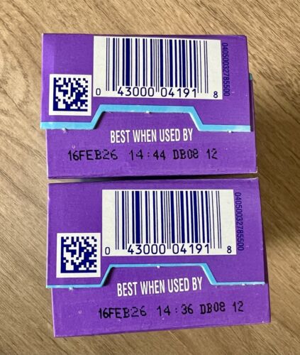 2 Pack Crystal Light On-The-Go Grape with Caffeine Drink Mix Packets 10 Ct. Each - Picture 2 of 5