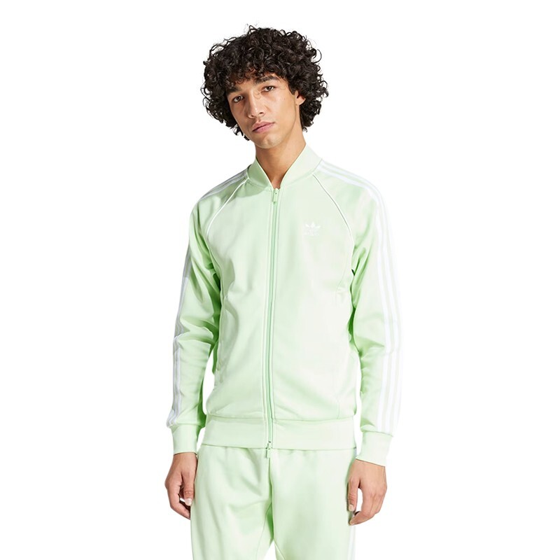 Adidas Originals Superstar SST Track Jacket (Semi Green Spark