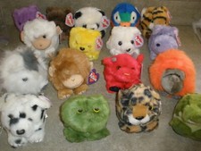 NEW with Tags Lot of 17 Puffkins Snowball Animal Plush SUPER CUTE