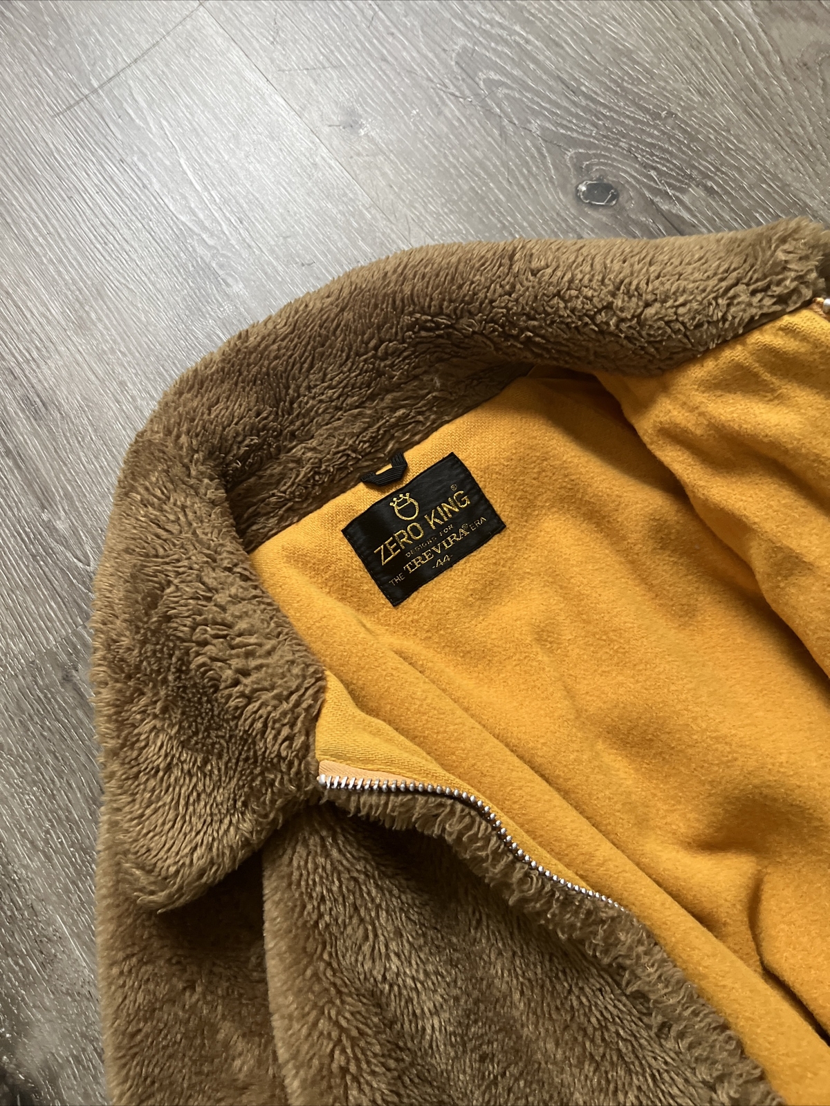 Vintage Zero King All Faux Fur Jacket Size 44 TEDDY BEAR COAT eBay