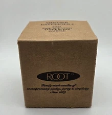 NEW Root Candle Scented Timberline Pillar, 3-inch by 3-inch Ginger Patchouli 