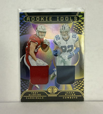 2022 Panini Illusions Rookie Idols Dual Mem Trey McBride Jason Witten RM-MW
