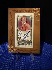 2025 Topps Allen Ginter Richard Fitts RC Framed Mini Auto Red Sox
