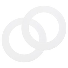 2 Pack Goof Ring for 5" DownLight, 5.35" ID 7.9" OD Light Trim Ring Cover, White
