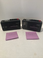 VINTAGE GE PORTABLE CASSETTE RECORDER/ PLAYER MODEL 3-5301A B Parts Repair Lot