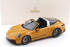 2025 Porsche 911 992-2 Targa 4 GTS Bahama Yellow in 1:18 scale by Norev