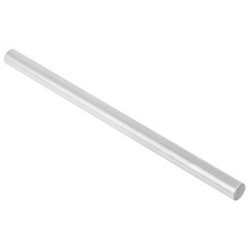 Linearstange aus Stahl 12 mm Durchmesser L&auml;nge 200 mm grau